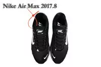 nike baskets mode air max 2017 basses hombre sombre dieu